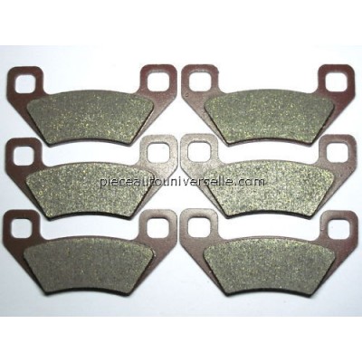Brake Pads Front And Rear For Arctic Cat Atv